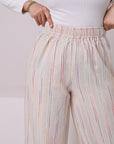 Linen Blend Pants 3806