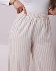 Linen Blend Pants 3806