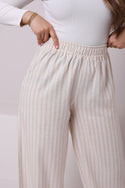Linen Blend Pants 3806