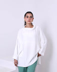 Linen Blend Blouse 3809