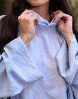 Linen Blend Blouse 3809