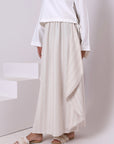 Linen Blend Skirt 3819