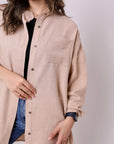 Linen Blend Shirt 3831