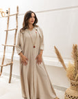 Linen Blend Jumpsuit 3832