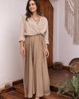 Linen Blend Jumpsuit 3832