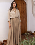 Linen Blend Jumpsuit 3832