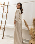 Linen Blend Jumpsuit 3832