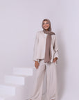 Linen Blend Pants 3835