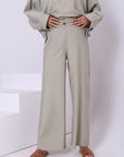 Linen Blend Pants 3835