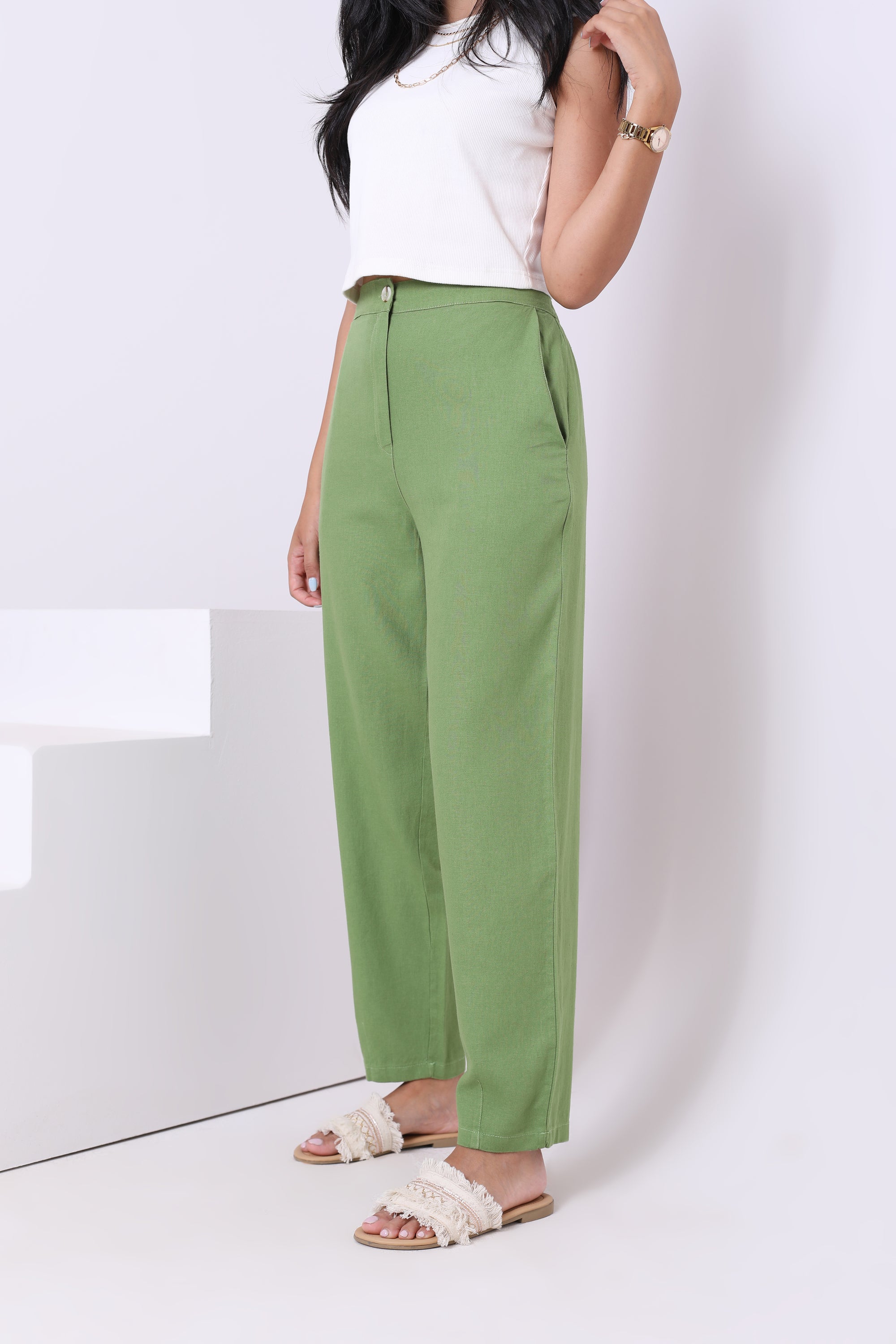 Linen Pants 3843