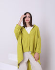 Linen Blend Blouse 3845