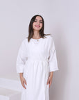 Linen Blend Dress 3848