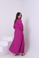 Linen Blend Dress 3848