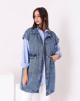 Denim  Dress Shirt W704