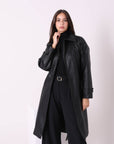 Leather Coat W712