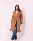 Leather Coat W712