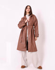 Leather Coat W712