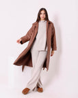 Leather Coat W712