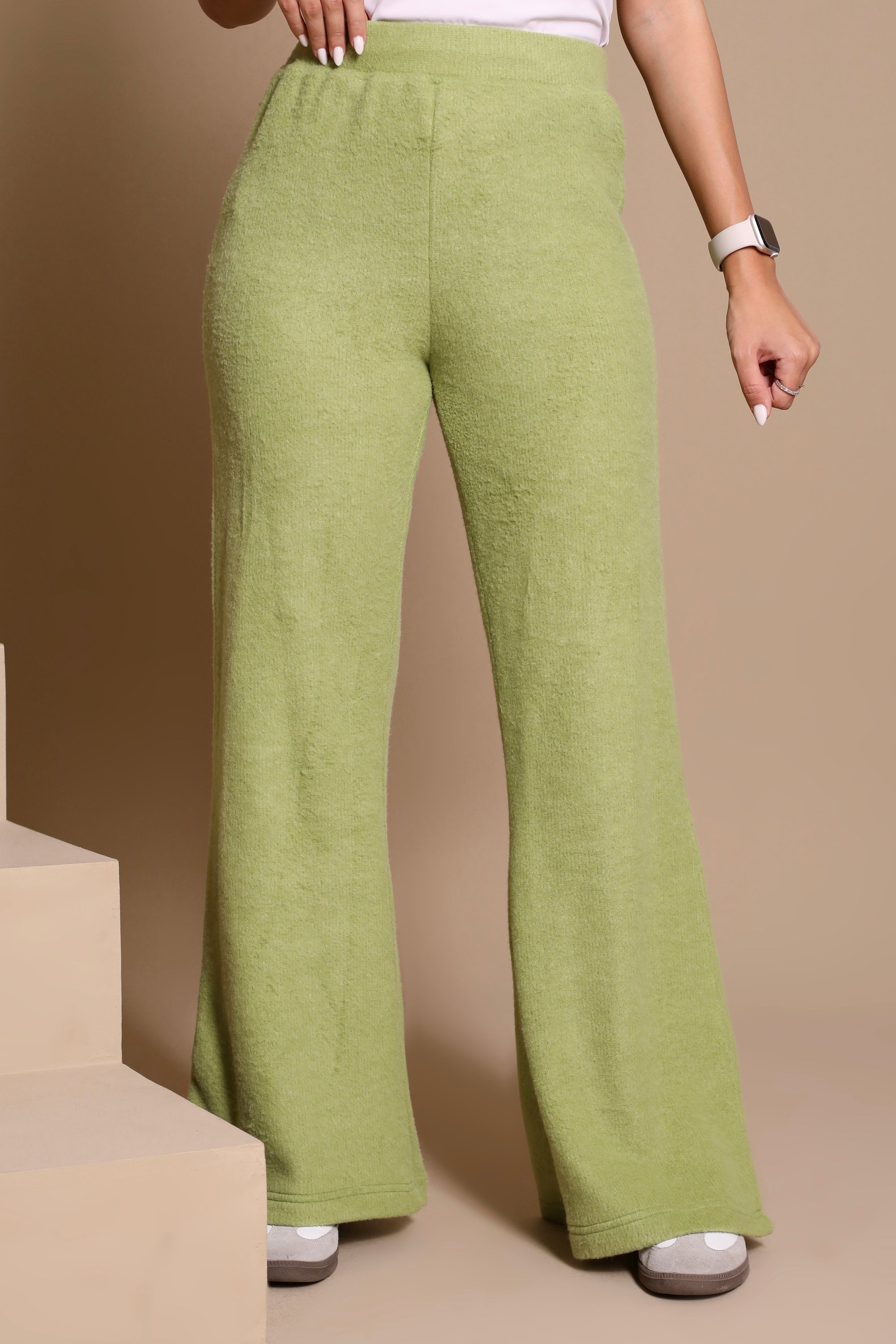 Knitwear Wide Leg Pants W636