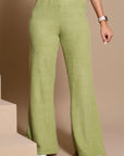 Knitwear Wide Leg Pants W636