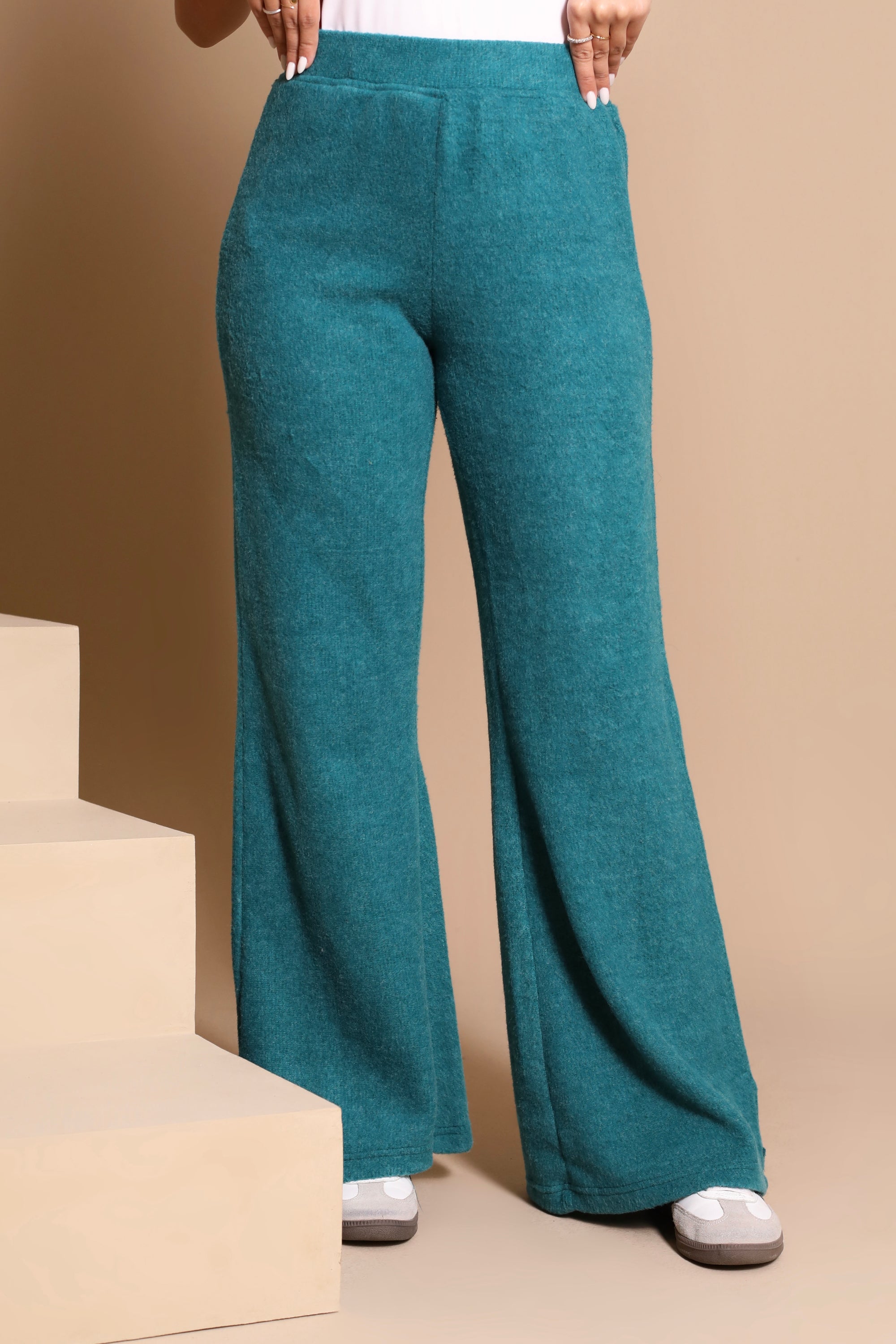 Knitwear Wide Leg Pants W636