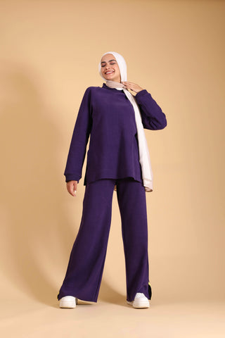 يشتري purple Cashmere Suit W525