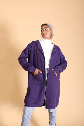 Buy purple SweatShirt W551