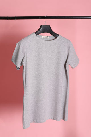 Buy grey Cotton Tshirt B27