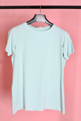 Buy aqua Cotton Tshirt B27