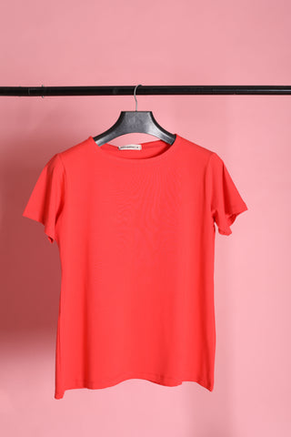 Buy red Cotton Tshirt B27