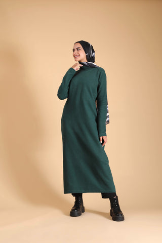 Buy olive Cashmere Dress W519