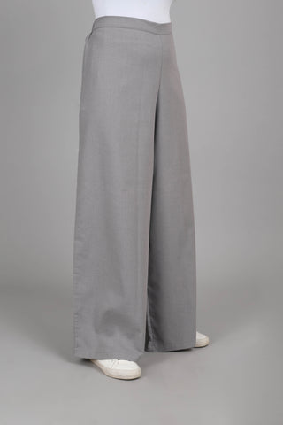 يشتري gray Wide Leg Viella Pants W429