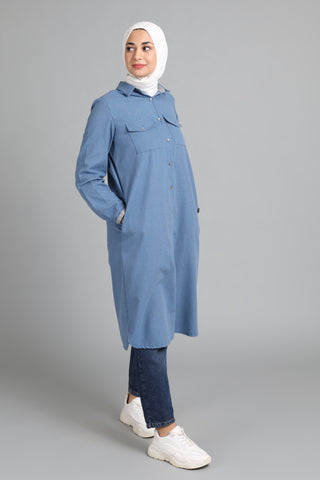 Buy blue Viella Dress Shirt W443